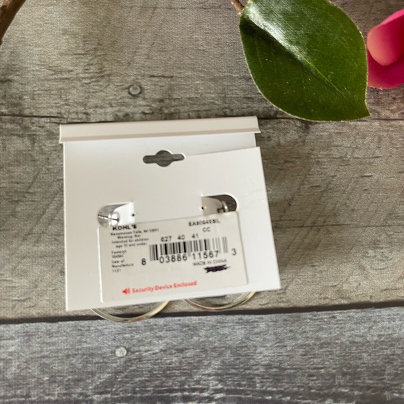 Lauren Conrad Hoop Earrings (NEW w/Tag) - Picture 5 of 5